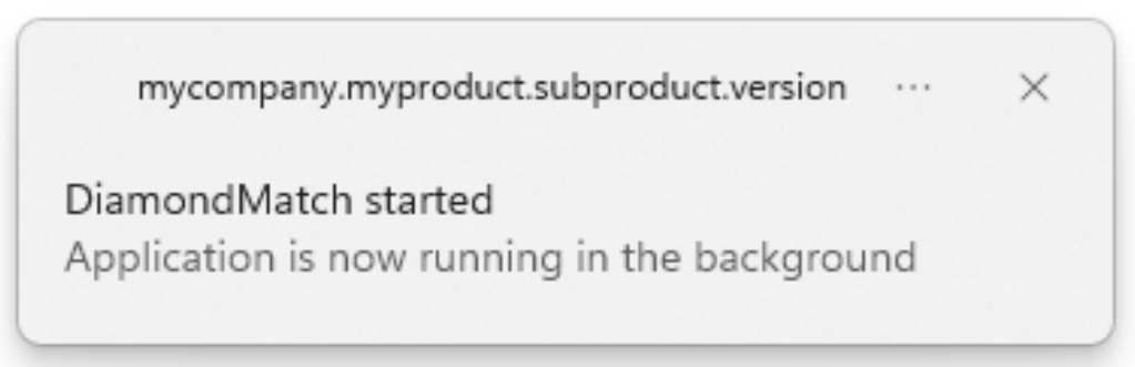 RM Service Notification