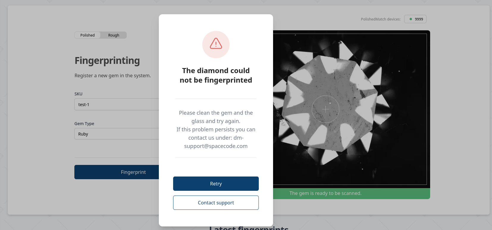 pm-fp-failed-reco-error